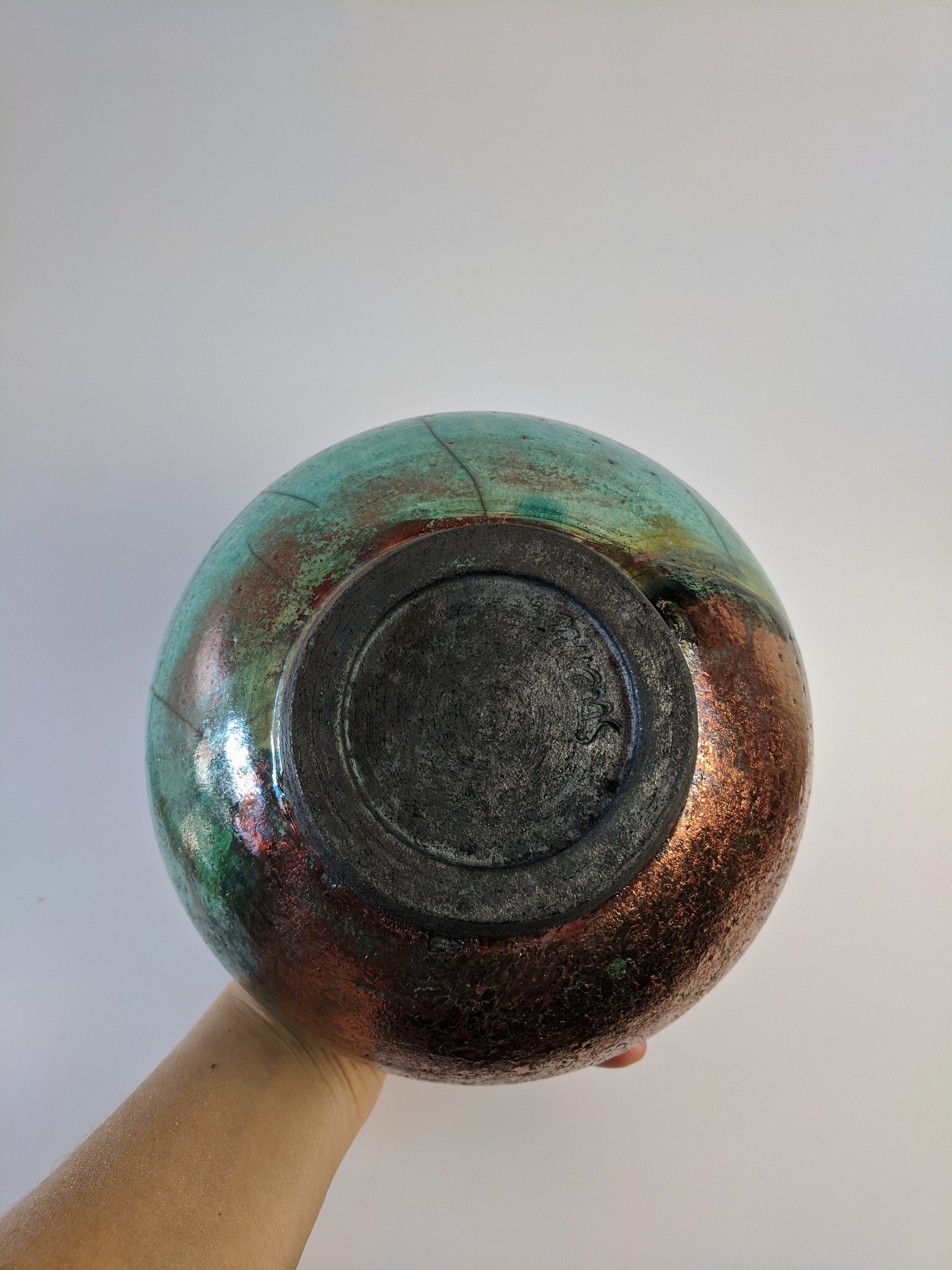 Raku wonder vase | Chibasan Ceramics